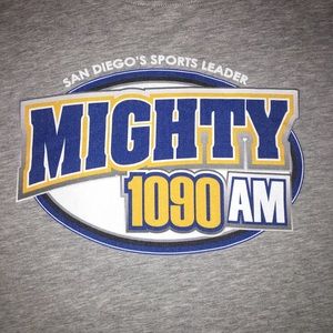 San Diego's Sports Leader The Mighty1090 tee